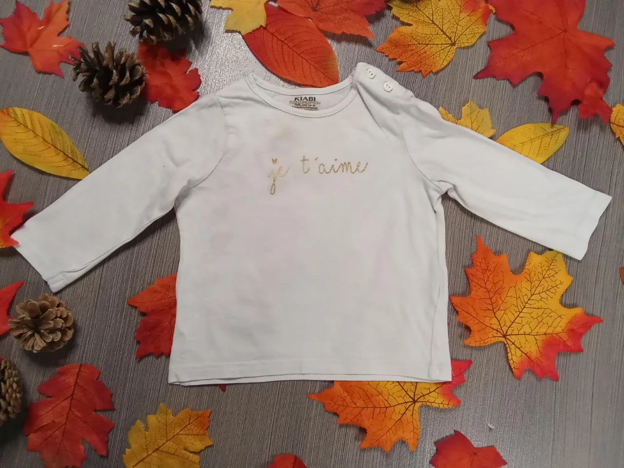 Lote de 3 camisetas de manga larga de 6 meses – photo 8